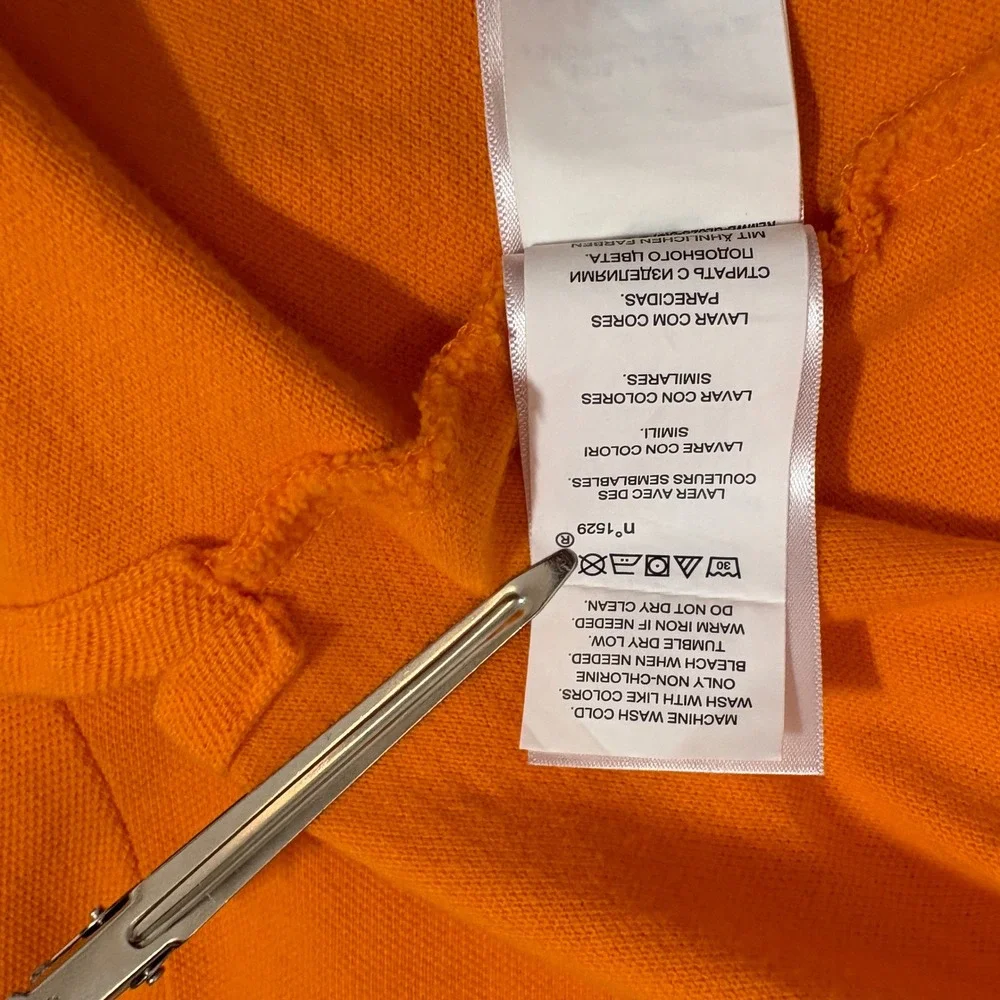 Polo Ralph Lauren Mens XXL Orange Classic Fit Short Sleeve Pique‎ Polo Shirt